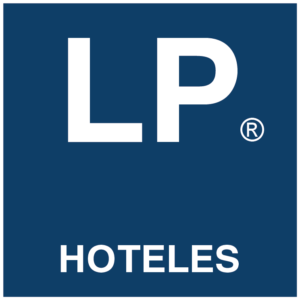 Logo LP Hoteles con marco